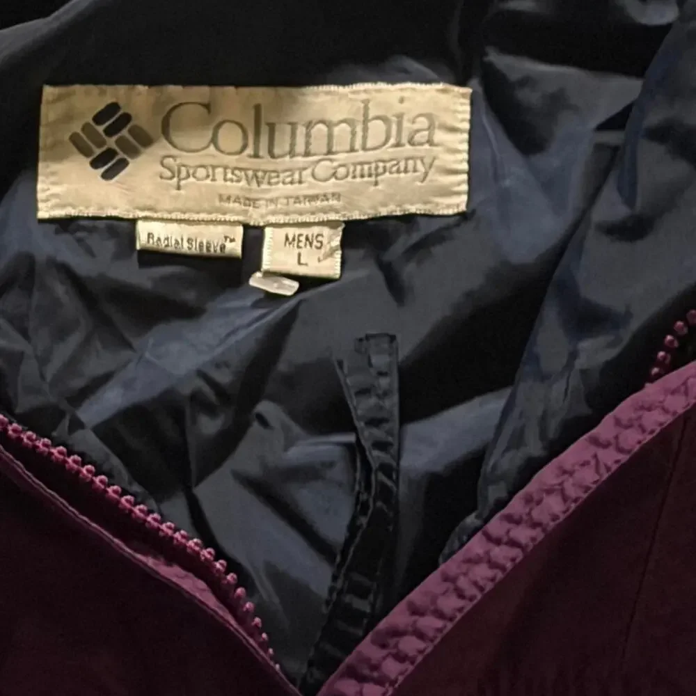 Thick material vintage 90s columbia